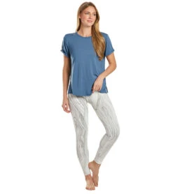 NUX X-Factor Yoga Tee -Pranty Yoga Shop 1789272424483 steelyskies 4a