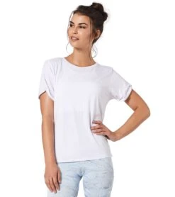 NUX X-Factor Yoga Tee -Pranty Yoga Shop 1789272555555 white 3a