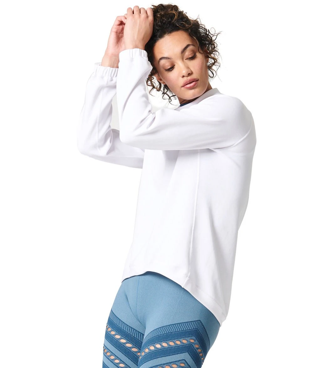 NUX Sleek Sweat Pullover Snow 3 NUX Sleek Sweat Pullover Snow