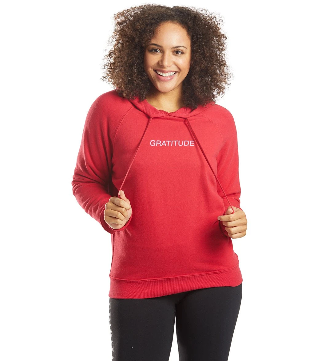 Spiritual Gangster Lotus Classic Raglan Hoodie Crimson 7 Spiritual Gangster Lotus Classic Raglan Hoodie Crimson - Image 5