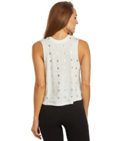 Spiritual Gangster Hamsa Crop Tank -Pranty Yoga Shop 1797995593763 stonehamsaprint 3a