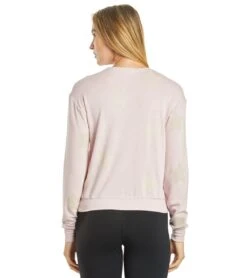 Spiritual Gangster Stars Crew Neck Savasana Pullover -Pranty Yoga Shop 1798000443427 rosequartzwfadedquartzsta 3a 1