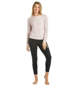 Spiritual Gangster Stars Crew Neck Savasana Pullover -Pranty Yoga Shop 1798000443427 rosequartzwfadedquartzsta 4a 1