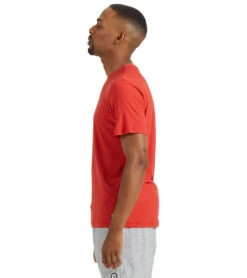 Vuori Men's Strato Tech Yoga Tee Melon Heather