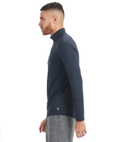 Vuori Men's Ease Performance Yoga 1/2 Zip -Pranty Yoga Shop 1805253345315 inkheather 2a