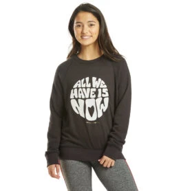 Spiritual Gangster Now Old School Pullover Vintage Black -Pranty Yoga Shop 1819271462947 vintageblack