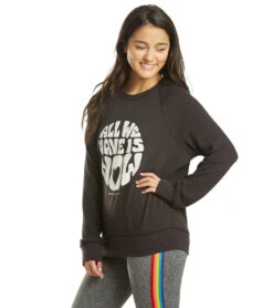 Spiritual Gangster Now Old School Pullover Vintage Black -Pranty Yoga Shop 1819271462947 vintageblack 5a