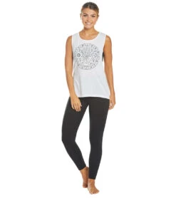 Everyday Yoga Palmistry Workout Muscle Tank -Pranty Yoga Shop 1834598694947 white 4a