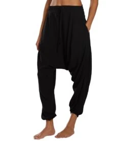 Buddha Pants Summer Flair Harem Pants -Pranty Yoga Shop 1868432474147 black 5a