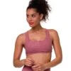 Onzie Mudra Yoga Sports Bra Ash Rose Selenite -Pranty Yoga Shop 1882009894947 ashroseselenite 2a