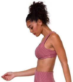 Onzie Mudra Yoga Sports Bra Ash Rose Selenite -Pranty Yoga Shop 1882009894947 ashroseselenite 3a