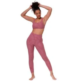 Onzie Mudra Yoga Sports Bra Ash Rose Selenite -Pranty Yoga Shop 1882009894947 ashroseselenite 4a