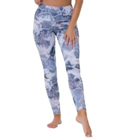 Onzie High Waisted Yoga Leggings Dreamy Marble -Pranty Yoga Shop 1882153812003 dreamymarble