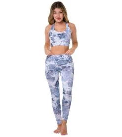 Onzie High Waisted Yoga Leggings Dreamy Marble -Pranty Yoga Shop 1882153812003 dreamymarble 4a