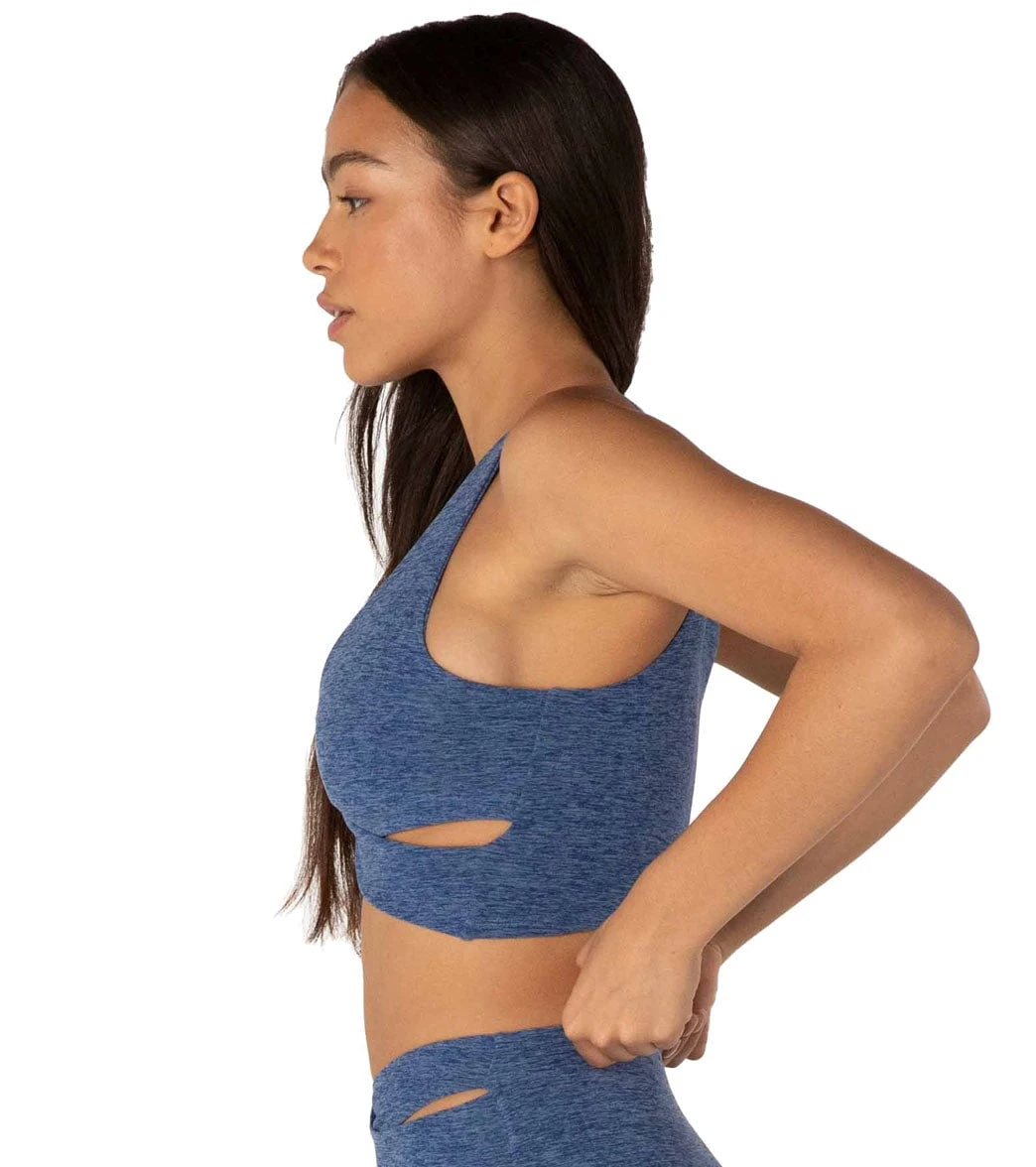 Beyond Yoga Spacedye That's A Wrap Cropped Yoga Tank Serene/Hazy Blue 4 Beyond Yoga Spacedye That's A Wrap Cropped Yoga Tank Serene/Hazy Blue - Image 2