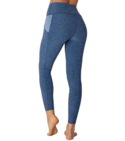 Beyond Yoga Spacedye In The Mix High Waisted 7/8 Yoga Leggings Serene/Hazy Blue -Pranty Yoga Shop 1893334908963 serenehazyblue 4a