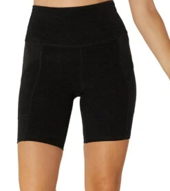 Beyond Yoga Spacedye In The Mix High Wasited Biker Shorts Darkest Night -Pranty Yoga Shop 1893335367715 darkestnight