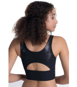DYI Elevate Yoga Sports Bra Onyx Foil