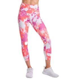 DYI Printed Signature 7/8 Yoga Leggings Stellar Dye -Pranty Yoga Shop 1912230150179 stellardye