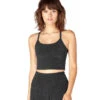 Beyond Yoga Spacedye Slim Racerback Cropped Tank Black/Charcoal -Pranty Yoga Shop 4112299458595 blackcharcoal 2a