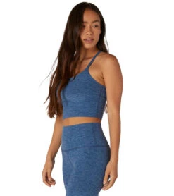 Beyond Yoga Spacedye Slim Racerback Cropped Tank Serene/Hazy Blue -Pranty Yoga Shop 4112299589667 serenehazyblue 4a