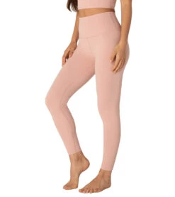 Beyond Yoga Supplex Caught In The Midi High Waisted Leggings Tinted Rose