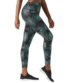 Glyder High Power II Yoga Leggings Evergreen Palm Print 7 Glyder High Power II Yoga Leggings Evergreen Palm Print -Pranty Yoga Shop 4118759309347 evergreenpalmprint 3a