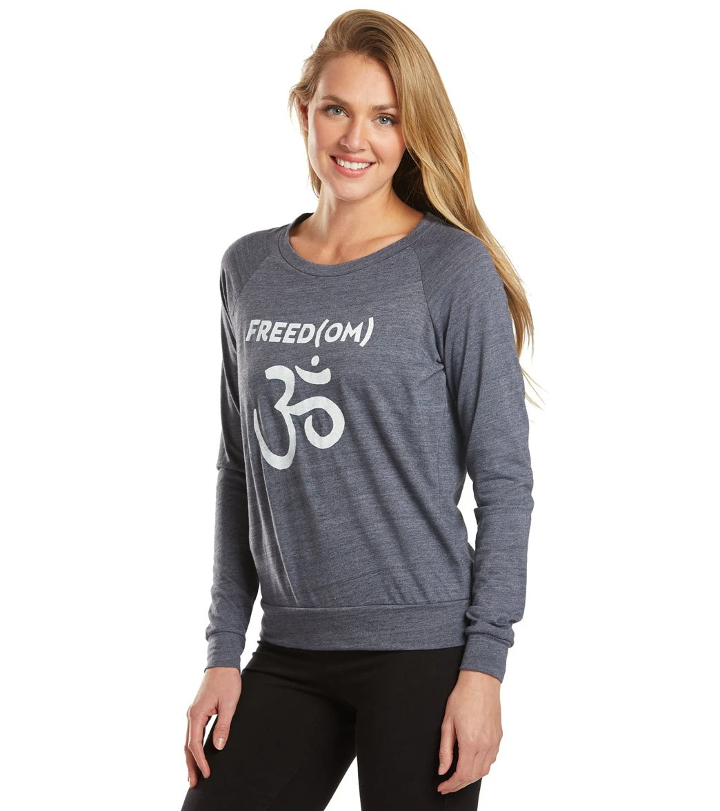 SuperLoveTees Freed(OM) Slouchy Pullover Navy 6 SuperLoveTees Freed(OM) Slouchy Pullover Navy - Image 4