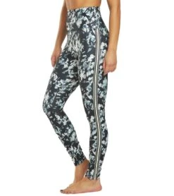 Marika Joanne Track Yoga Leggings Black Chopped Floral -Pranty Yoga Shop 4321925038123 blackchoppedfloral 5a