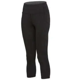 Balance Collection Eclipse Yoga Capris Black