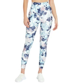 Marika Airbrush Yoga Leggings Crown Blue Abstract 13 Marika Airbrush Yoga Leggings Crown Blue Abstract -Pranty Yoga Shop 4321928085547 crownblueabstract