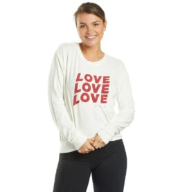Spiritual Gangster Love Crew Neck Savasana Stone -Pranty Yoga Shop 4327280017451 stone 1