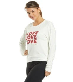 Spiritual Gangster Love Crew Neck Savasana Stone -Pranty Yoga Shop 4327280017451 stone 5a 1