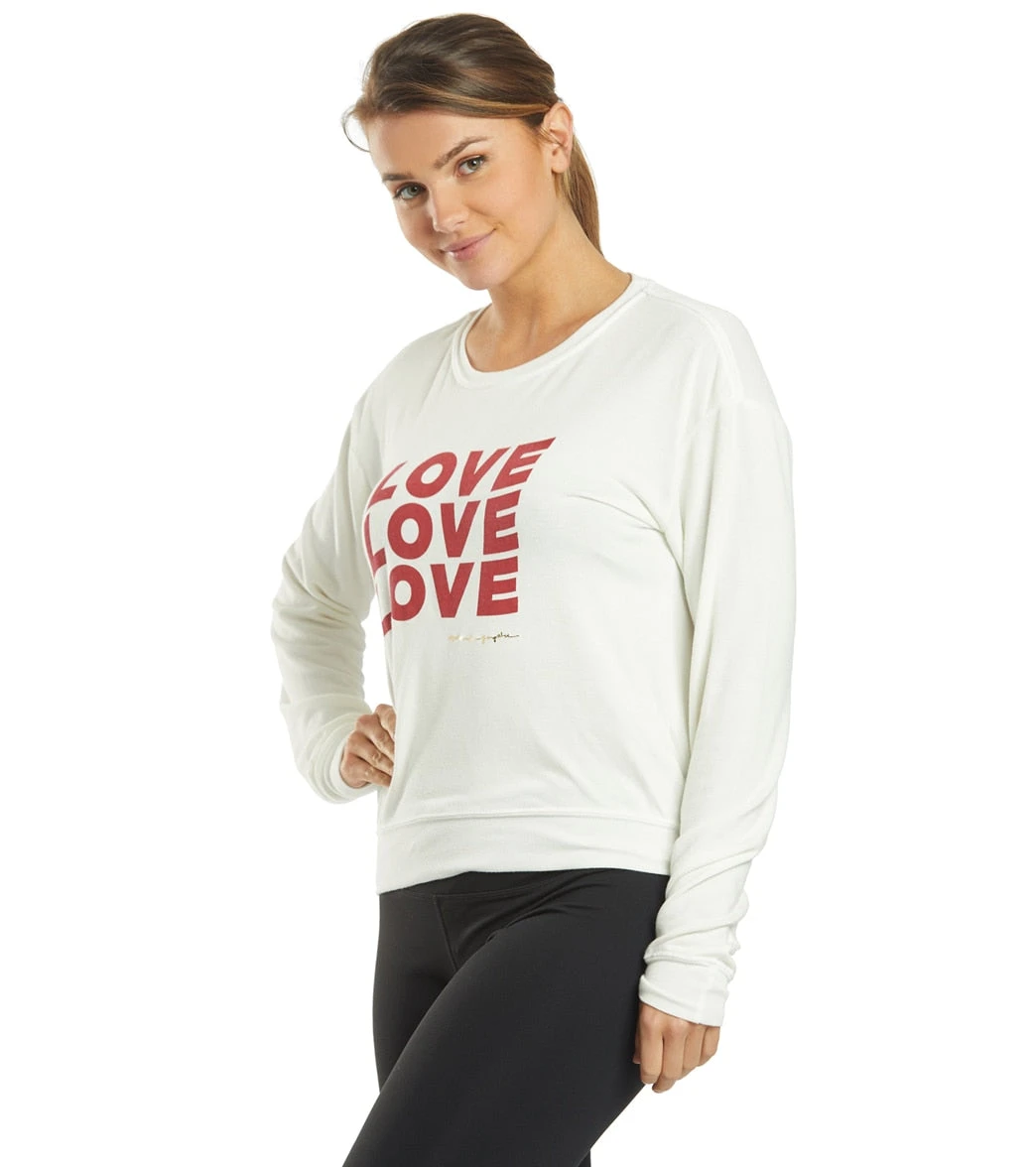 Spiritual Gangster Love Crew Neck Savasana 7 Spiritual Gangster Love Crew Neck Savasana - Image 5