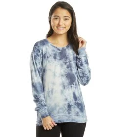 Spiritual Gangster Radiate Crew Neck Savasana -Pranty Yoga Shop 4327285358635 indigotiedye