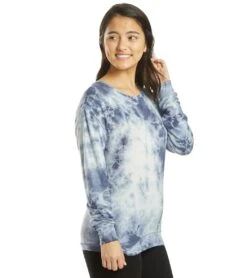 Spiritual Gangster Radiate Crew Neck Savasana -Pranty Yoga Shop 4327285358635 indigotiedye 2a