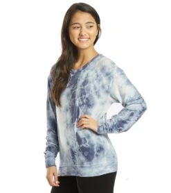 Spiritual Gangster Radiate Crew Neck Savasana -Pranty Yoga Shop 4327285358635 indigotiedye 5a