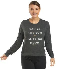 Spiritual Gangster Sun Crew Neck Savasana -Pranty Yoga Shop 4327286571051 vintageblack