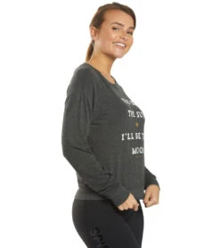 Spiritual Gangster Sun Crew Neck Savasana -Pranty Yoga Shop 4327286571051 vintageblack 2a