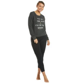 Spiritual Gangster Sun Crew Neck Savasana -Pranty Yoga Shop 4327286571051 vintageblack 4a