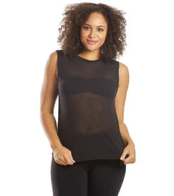 Free People Om Yoga Tank Black 11 Free People Om Yoga Tank Black -Pranty Yoga Shop 4327287685163 black