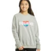 Spiritual Gangster Believe Classic Crew Sweatshirt -Pranty Yoga Shop 4328273674283 mediumheathergrey 1a