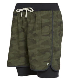 Vuori Men's Stockton Shorts Olive Camo