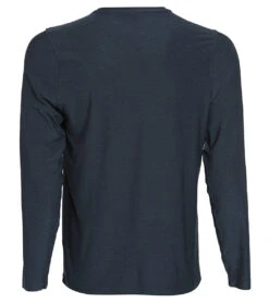 Vuori Men's Strato Tech Yoga Long Sleeve Navy Heather
