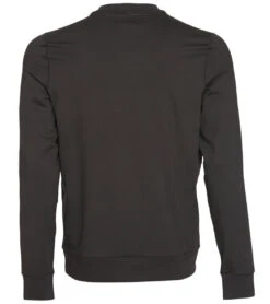 Vuori Men's Ponto Performance Crew Neck Pullover -Pranty Yoga Shop 4345673973803 black 2a