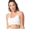NUX Levitate Seamless Yoga Sports Bra Coconut -Pranty Yoga Shop 4354099478571 coconut 2a