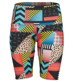 Onzie High Rise Bike Shorts Geo Mix 7 Onzie High Rise Bike Shorts Geo Mix -Pranty Yoga Shop 4355664478251 geomix