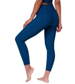 Onzie Ribbed Sweetheart 7/8 Yoga Leggings Empathy Rib