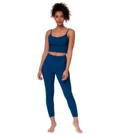 Onzie Ribbed Sweetheart 7/8 Yoga Leggings Empathy Rib -Pranty Yoga Shop 4355709075499 empathyrib 4a