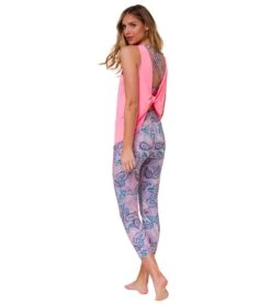 Onzie Twisted Yoga Tank Neon Coral 8 Onzie Twisted Yoga Tank Neon Coral -Pranty Yoga Shop 4355754885163 neoncoral 4a